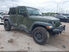 2021 Jeep Wrangler Unlimited Sport S 4x4 Green vin: 1C4HJXDN5MW766968
