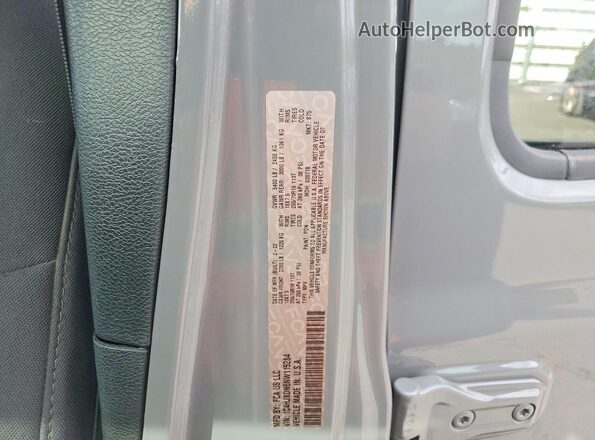 1C4HJXDN6NW115284 2022 JEEP WRANGLER Серый Вид наклейки с VIN-кодом