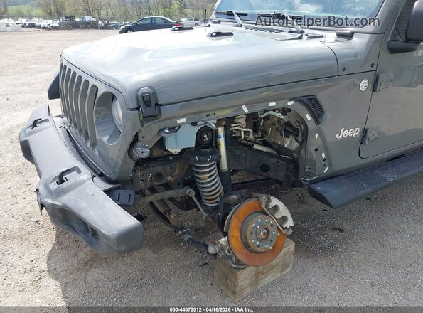 1C4HJXDN8KW648040 2019 JEEP WRANGLER UNLIMITED Серый Вид спереди