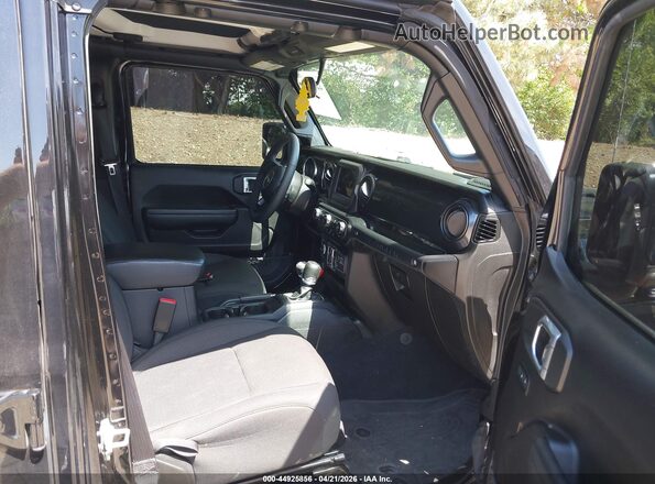 1C4HJXDNXPW675036 2023 JEEP WRANGLER Black Widok wnętrza z przodu