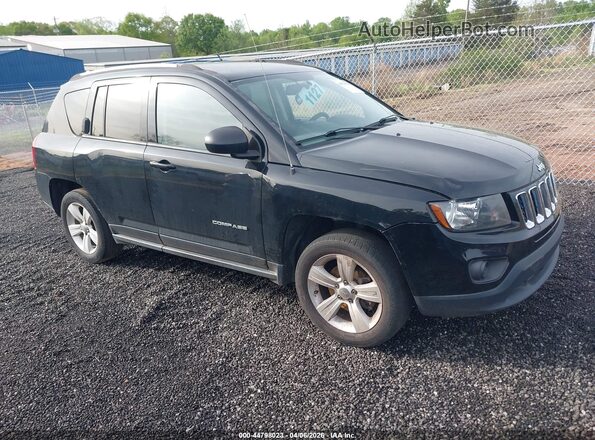 1C4NJCBA0HD147952 2017 JEEP COMPASS Черный Передняя правая четверть