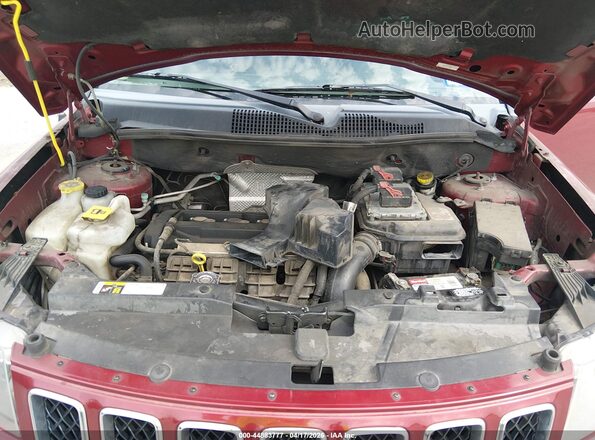1C4NJCBA1GD742775 2016 JEEP COMPASS Красный Вид сзади