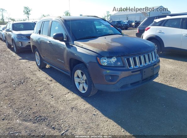 1C4NJCBA5HD147333 2017 JEEP COMPASS Серый Передняя правая четверть