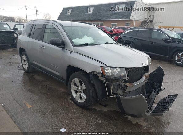 1C4NJCBA9GD753457 2016 JEEP COMPASS Серый Передняя правая четверть
