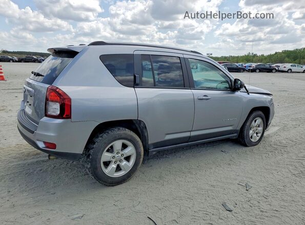 1C4NJCBAXHD211124 2017 JEEP COMPASS Silver Հետևի աջ