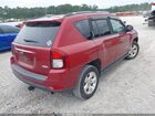 2016 Jeep Compass Latitude Red vin: 1C4NJCEA0GD666266