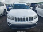 2016 Jeep Compass Latitude Белый vin: 1C4NJCEA1GD792314