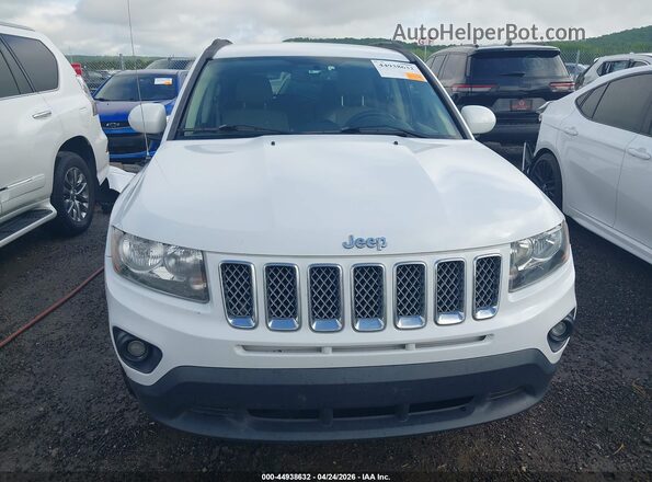 1C4NJCEA1GD792314 2016 JEEP COMPASS Белый Вид щитка приборов