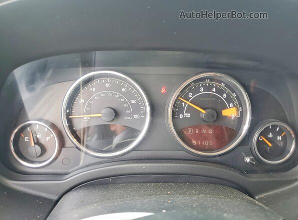 1C4NJCEA3GD676385 2016 JEEP COMPASS Charcoal Widok zestawu wskaźników
