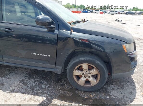 1C4NJCEA3GD735323 2016 JEEP COMPASS Черный Вид спереди