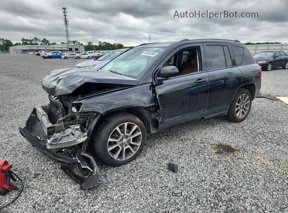1C4NJCEA4GD747948 2016 JEEP COMPASS Черный Передняя левая четверть