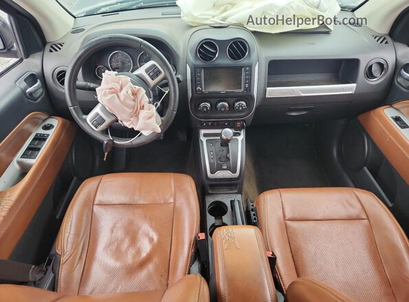 1C4NJCEA4GD747948 2016 JEEP COMPASS Черный Вид панели приборов