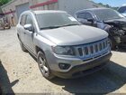 2016 Jeep Compass Latitude Silver vin: 1C4NJCEA5GD619783