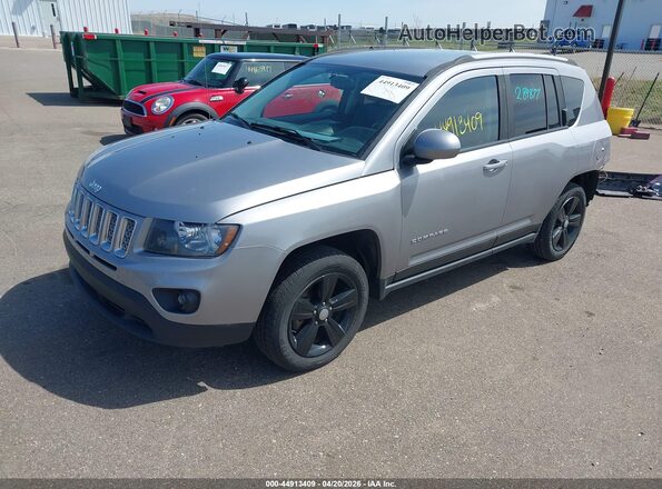 1C4NJCEA6GD628217 2016 JEEP COMPASS Серебряный Передняя левая четверть