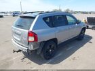 2016 Jeep Compass Latitude Серебряный vin: 1C4NJCEA6GD628217