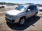 2016 Jeep Compass Latitude Серый vin: 1C4NJCEA9GD636442