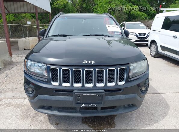 1C4NJDBB1HD107006 2017 JEEP COMPASS Черный Вид щитка приборов