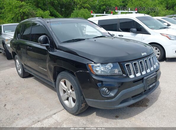 1C4NJDBB1HD107006 2017 JEEP COMPASS Черный Передняя правая четверть