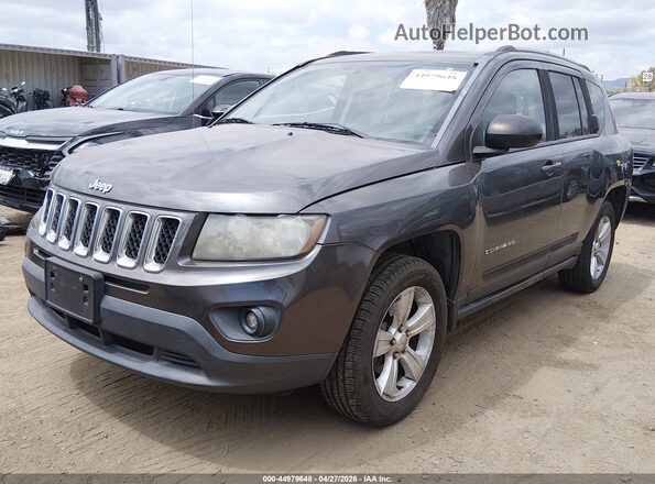 1C4NJDBB5GD617504 2016 JEEP COMPASS Серый Передняя левая четверть