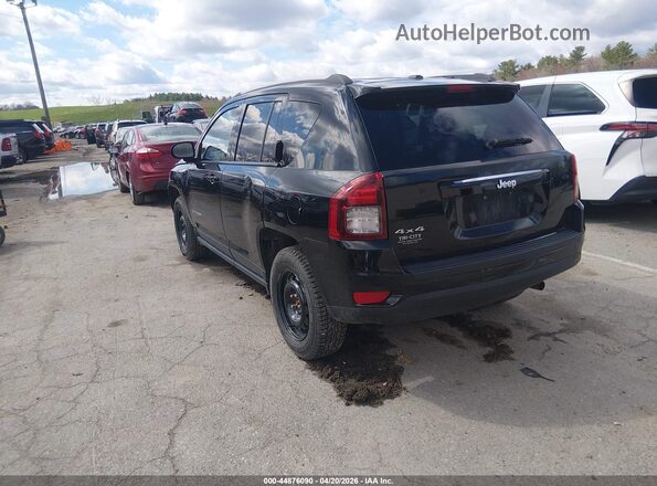 1C4NJDBB5HD105792 2017 JEEP COMPASS Black Trasero izquierdo
