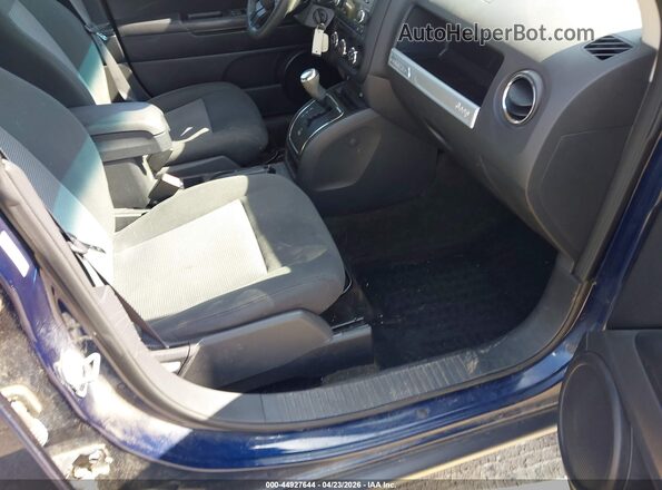 1C4NJDBB6GD756296 2016 JEEP COMPASS Blue Вид салону спереду