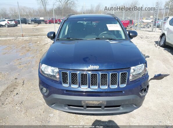 1C4NJDBB6GD756296 2016 JEEP COMPASS Blue Вид задньої частини салону