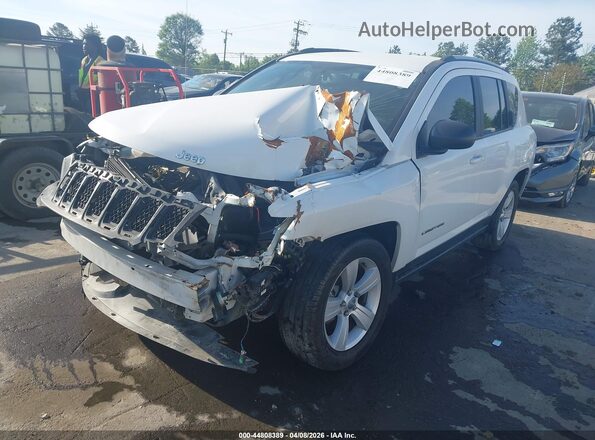 1C4NJDBB6HD190111 2017 JEEP COMPASS Белый Передняя левая четверть