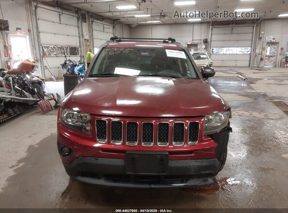 1C4NJDBB9GD509676 2016 JEEP COMPASS Red Widok z przodu