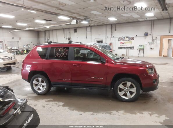 1C4NJDBB9GD509676 2016 JEEP COMPASS Red Widok wnętrza z tyłu