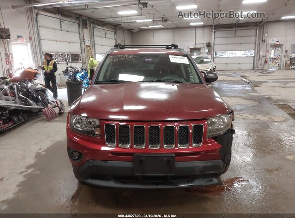 1C4NJDBB9GD509676 2016 JEEP COMPASS Red Widok zestawu wskaźników