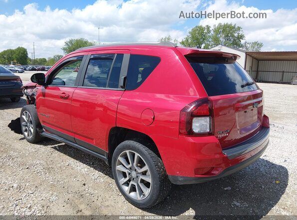1C4NJDBBXGD725956 2016 JEEP COMPASS Красный Задняя левая четверть