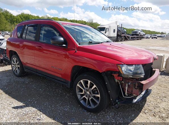 1C4NJDBBXGD725956 2016 JEEP COMPASS Красный Передняя правая четверть