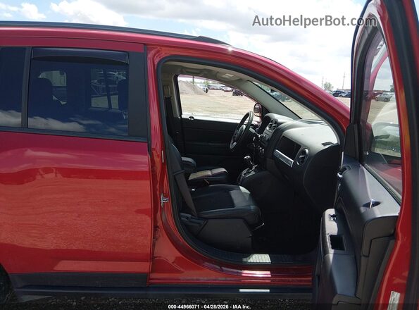 1C4NJDBBXGD725956 2016 JEEP COMPASS Красный Вид салона спереди