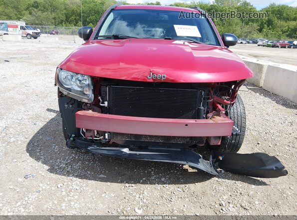 1C4NJDBBXGD725956 2016 JEEP COMPASS Красный Вид задней части салона