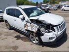 2016 Jeep Compass Latitude Белый vin: 1C4NJDEB1GD662600