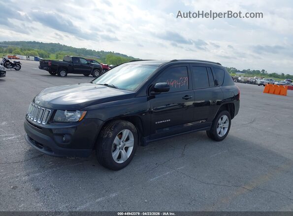 1C4NJDEB8GD723084 2016 JEEP COMPASS Черный Передняя левая четверть