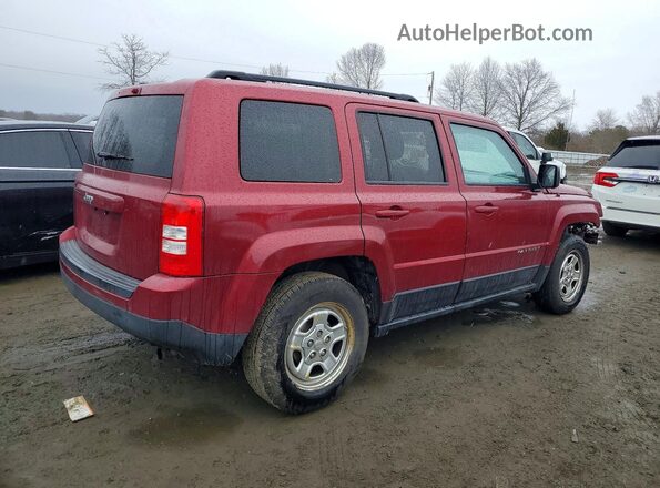 1C4NJPBA3GD636738 2016 JEEP PATRIOT Maroon Հետևի աջ