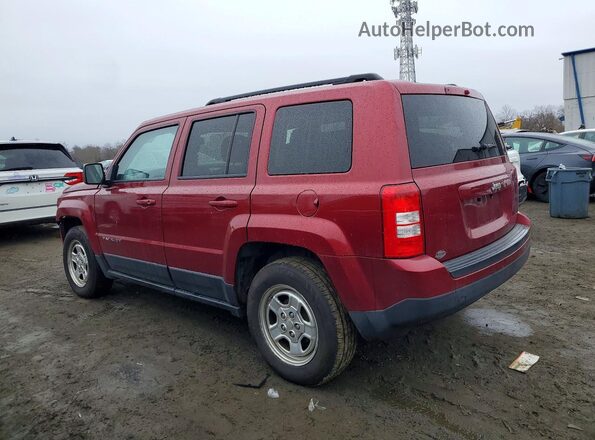 1C4NJPBA3GD636738 2016 JEEP PATRIOT Maroon Հետևի ձախ