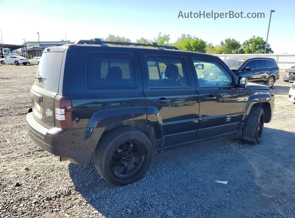 1C4NJPBA7GD769227 2016 JEEP PATRIOT Black Tył prawy