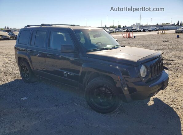 1C4NJPBA7GD769227 2016 JEEP PATRIOT Black Przód prawy