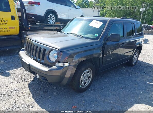 1C4NJPBAXGD761302 2016 JEEP PATRIOT Gray Przód prawy