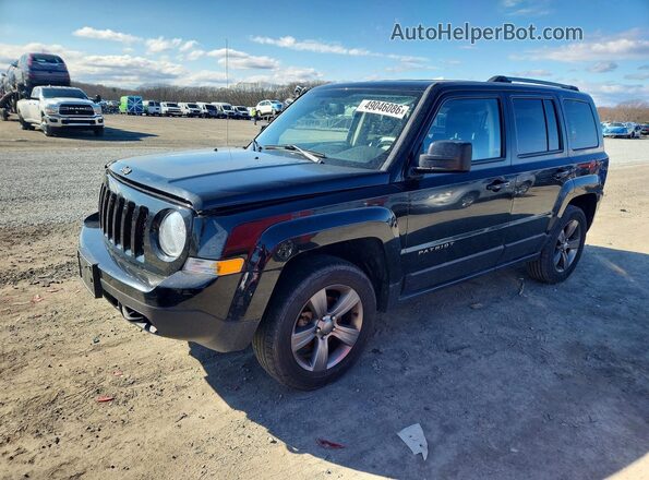 1C4NJRBB3GD674328 2016 JEEP PATRIOT Black Передня ліва чверть