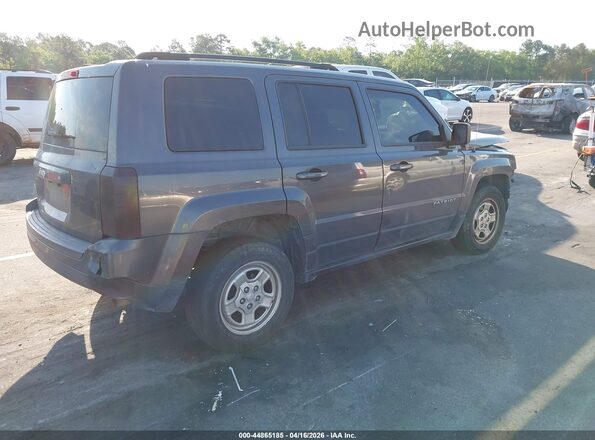 1C4NJRBB3HD188796 2017 JEEP PATRIOT Gray Tył prawy