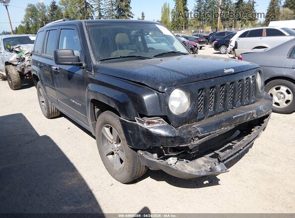 1C4NJRFB5HD194271 2017 JEEP PATRIOT Черный Передняя правая четверть