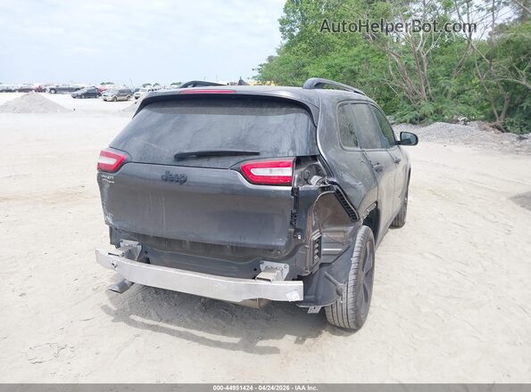 1C4PJLAB0HW514677 2017 JEEP CHEROKEE Серый Задняя правая четверть