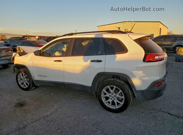 1C4PJLAB5GW324713 2016 JEEP CHEROKEE White უკანა მარცხენა