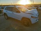 2016 Jeep Cherokee Sport White vin: 1C4PJLAB5GW324713