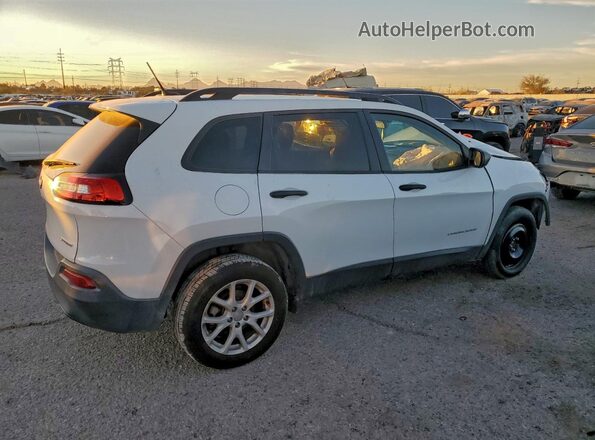 1C4PJLAB5GW324713 2016 JEEP CHEROKEE White უკანა მარჯვენა