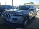 2017 Jeep Cherokee Sport Fwd Серебряный vin: 1C4PJLAB5HD233017
