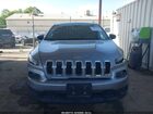 2017 Jeep Cherokee Sport Fwd Серебряный vin: 1C4PJLAB5HD233017